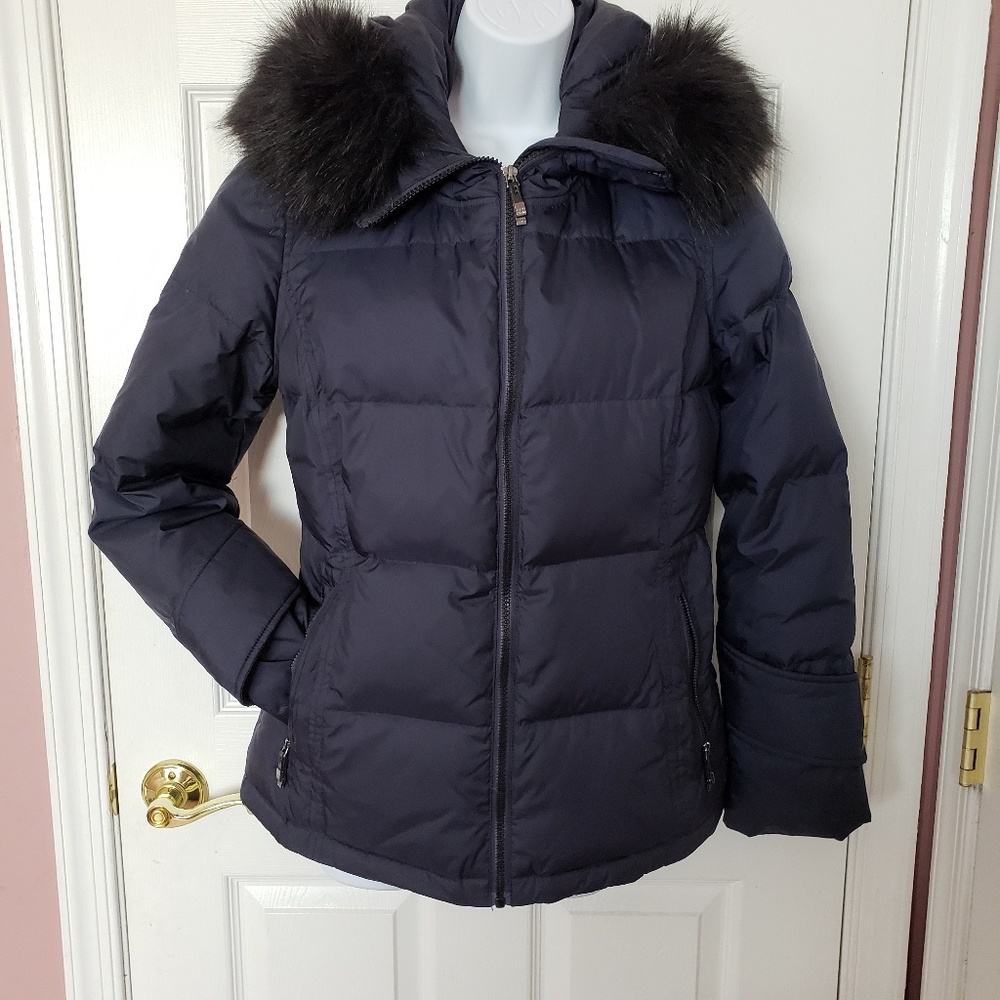Navy Calvin Klein Size small down jacket